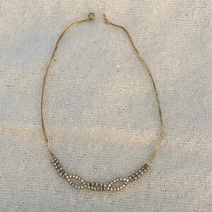 Elegant Gold and Silver Necklace